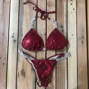 Red Bikini Competition suit